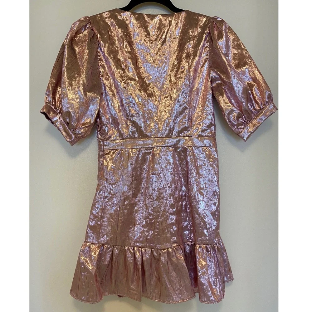 LoveShackFancy Gabriella Dress in Palm Beach Pink - Picture 3 of 9